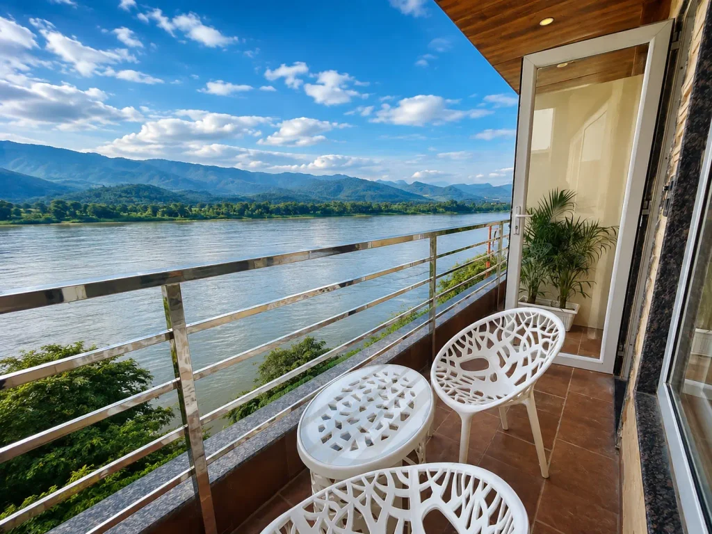 Ganga View Balcony Rishikesh