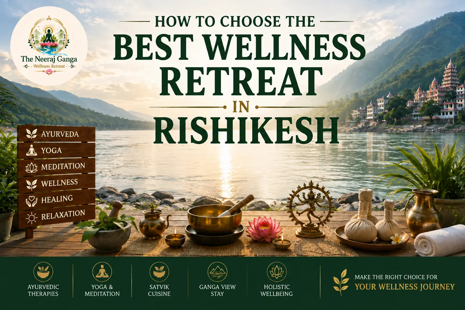 How to Choose the Best Wellness Retreat in Rishikesh