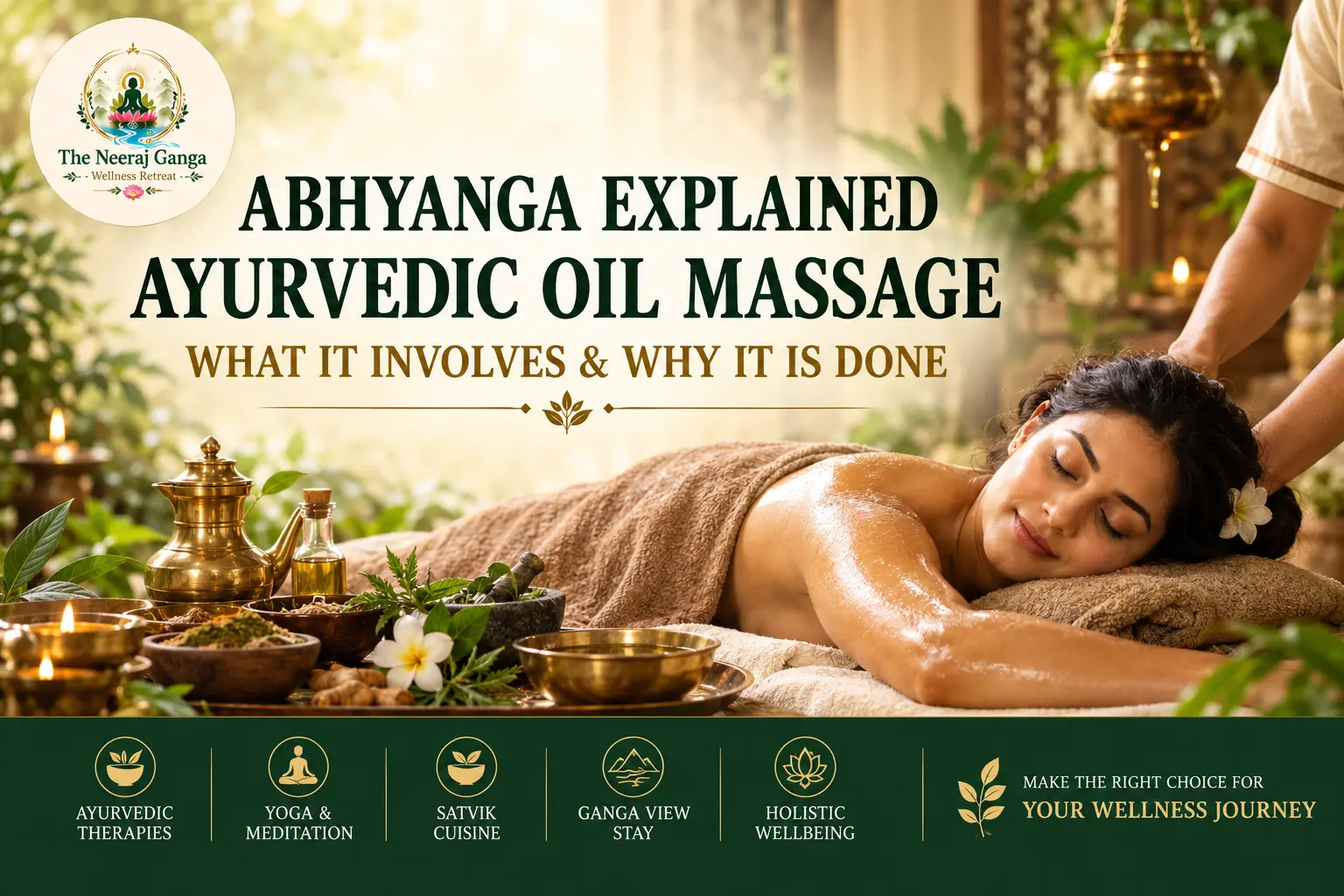 Abhyanga Explained: What an Ayurvedic Oil Massage Involves and Why It Is Done
