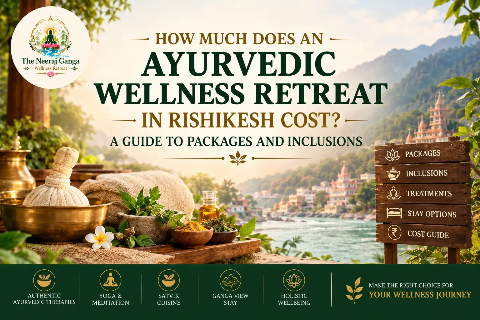 How Much Does an Ayurvedic Wellness Retreat in Rishikesh Cost? A Guide to Packages and Inclusions