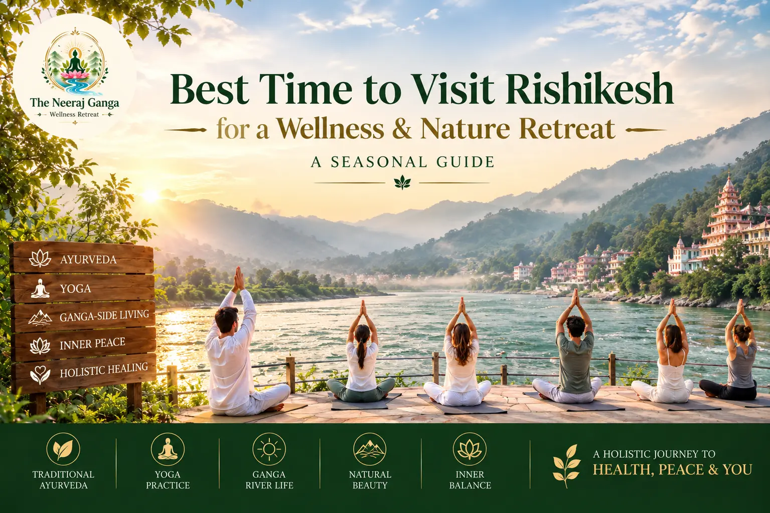Best Time to Visit Rishikesh for Yoga, Ayurveda & Wellness Retreats